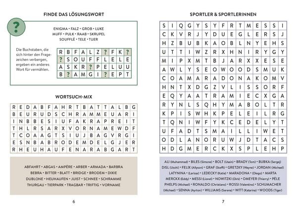 Produktbild: Wortsuchr&auml;tsel I &Uuml;ber 250 R&auml;tsel