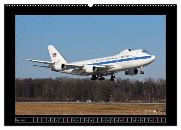 Produktbild: 747 Queen of the Skies (High Quality Premium Wall Calendar 2027 DIN A2 landscape),CALVENDO 12 Month Wall Calendar
