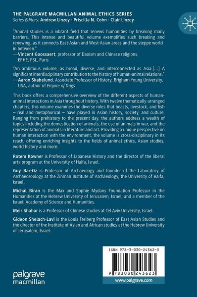 Produktbild: Animals and Human Society in Asia