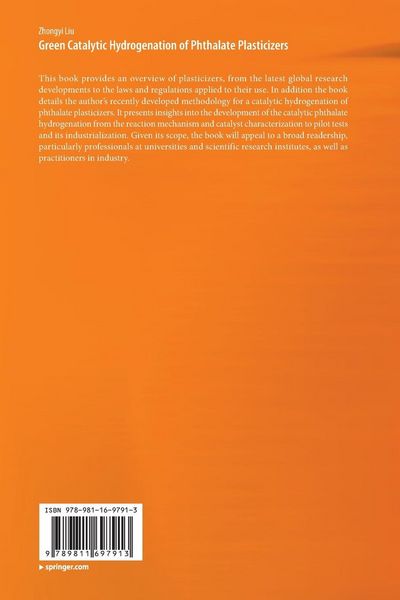 Produktbild: Green Catalytic Hydrogenation of Phthalate Plasticizers