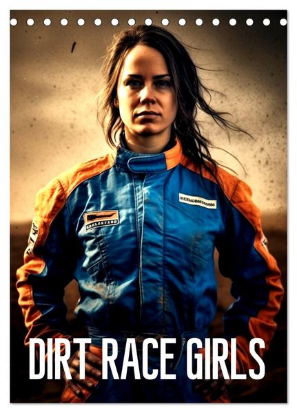 Produktbild: Dirt Race Girls (Tischkalender 2026 DIN A5 hoch), CALVENDO Monatskalender