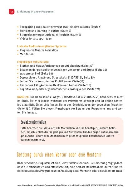 Produktbild: Mit Asperger-Syndrom im Job zufrieden und erfolgreich sein