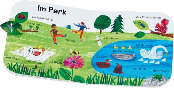 Produktbild: Die kleine Raupe Nimmersatt - Meine ersten 100 W&ouml;rter