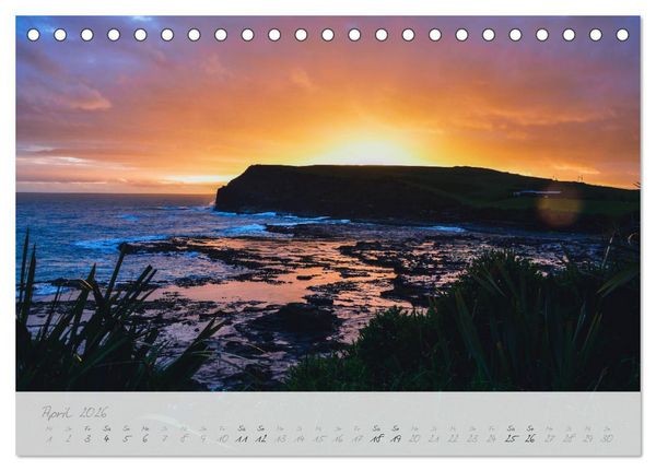 Produktbild: Neuseeland von Nord bis S&uuml;d (Tischkalender 2026 DIN A5 quer), CALVENDO Monatskalender