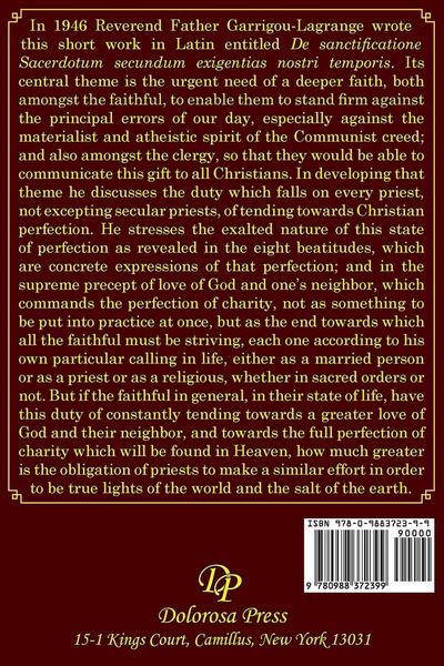 Produktbild: On the Sanctification of Priests According to the Needs of Our Times