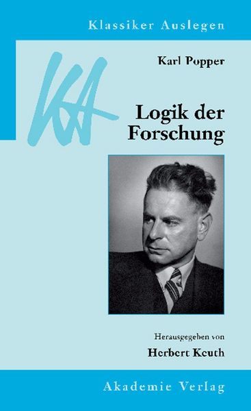 Produktbild: Karl Popper: Logik der Forschung