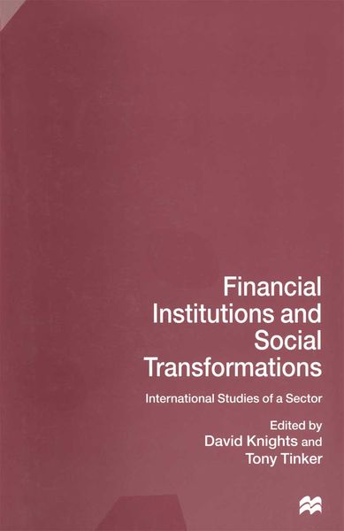 Produktbild: Financial Institutions and Social Transformations