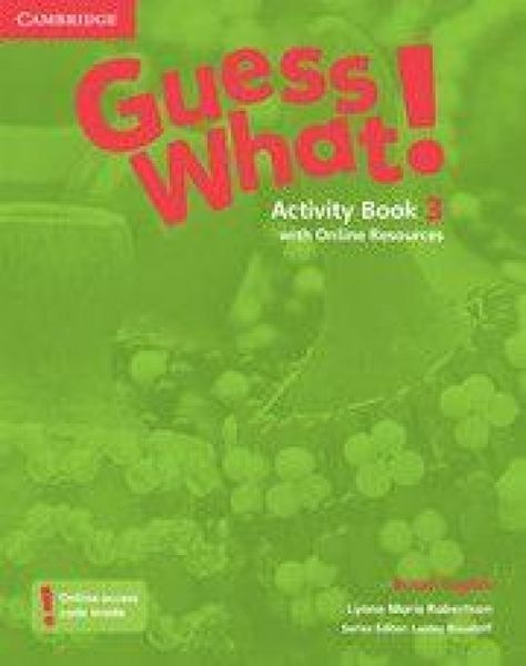 Produktbild: Guess What! Level 3 Activity Book with Online Resources British English