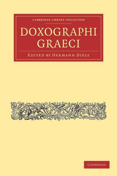 Produktbild: Doxographi Graeci
