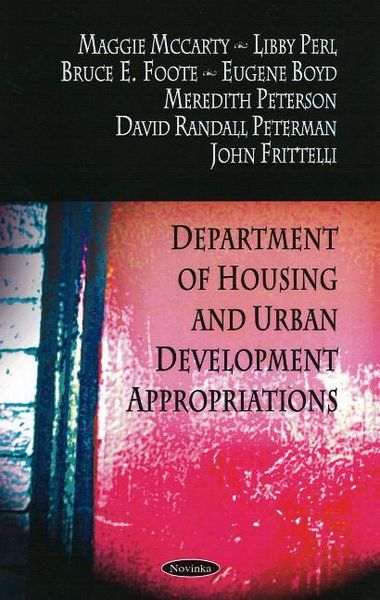 Produktbild: Department of Housing & Urban Development Appropriations
