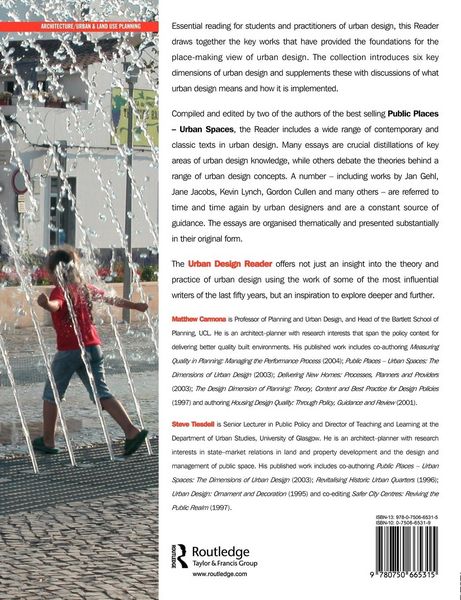 Produktbild: Urban Design Reader