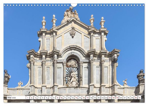 Produktbild: Sizilien - Sp&auml;tbarocke Pracht im Val di Noto (Wandkalender 2026 DIN A3 quer), CALVENDO Monatskalender