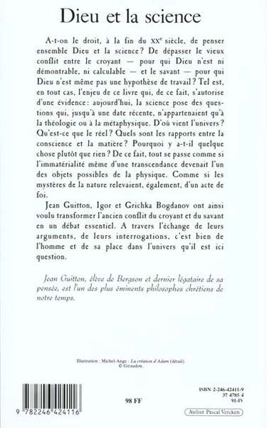 Produktbild: Dieu et la science : vers le m&eacute;tar&eacute;alisme