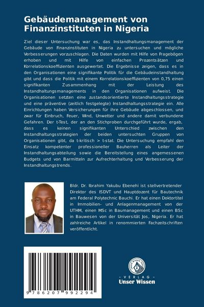 Produktbild: Geb&auml;udemanagement von Finanzinstituten in Nigeria