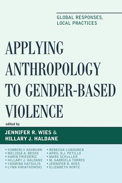 Produktbild: Applying Anthropology to Gender-Based Violence
