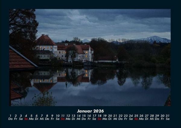 Produktbild: Tage am See 2026 Fotokalender DIN A4