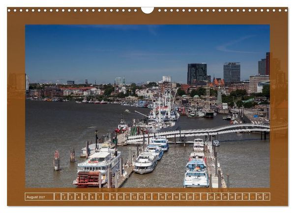 Produktbild: Hamburg, die Weltstadt im Norden von Deutschland (Wandkalender 2027 DIN A3 quer), CALVENDO Monatskalender