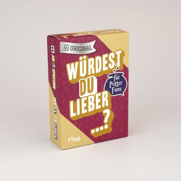 Produktbild: W&uuml;rdest du lieber &hellip;? &ndash; Die Edition f&uuml;r Potter-Fans
