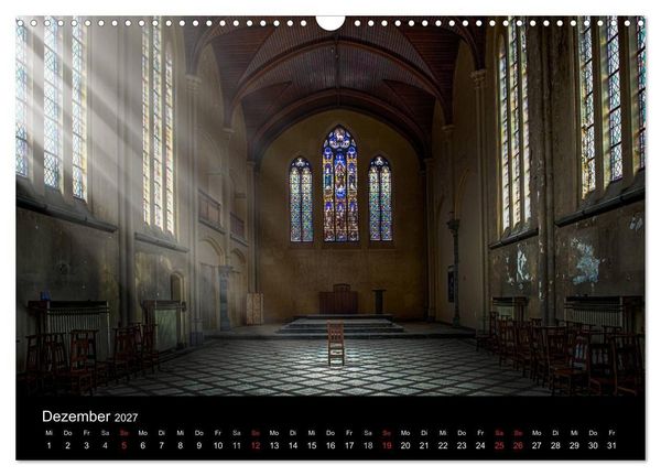 Produktbild: Geheimnisvolle Orte - Lost Places (Wandkalender 2027 DIN A3 quer), CALVENDO Monatskalender