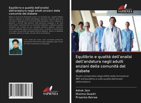 Produktbild: Equilibrio e qualit&agrave; dell'analisi dell'andatura negli adulti anziani della comunit&agrave; del diabete