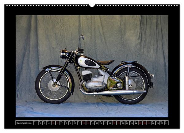 Produktbild: DKW RT 175 - Ein Motorrad der Auto Union (Wandkalender 2026 DIN A2 quer), CALVENDO Monatskalender