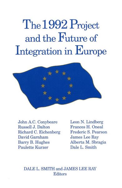 Produktbild: The 1992 Project and the Future of Integration in Europe