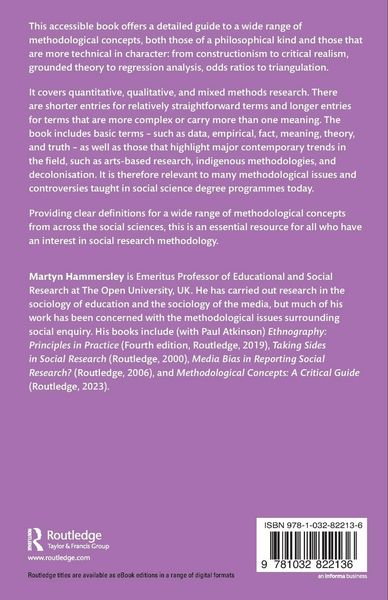 Produktbild: A Dictionary of Social Research Methodology