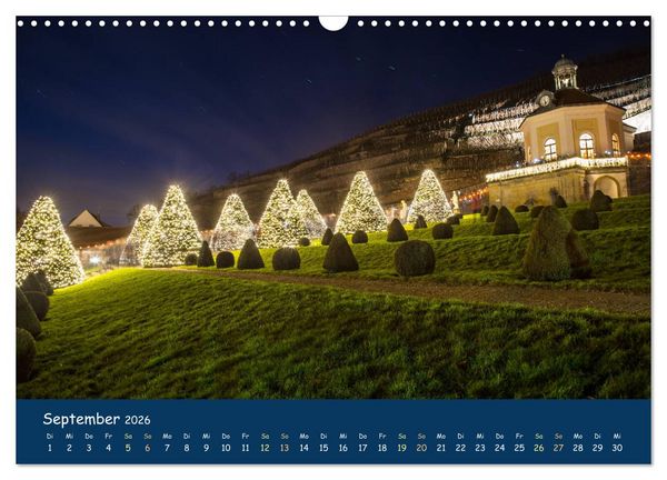 Produktbild: Elbflorenz - Dresden und Umgebung (Wandkalender 2026 DIN A3 quer), CALVENDO Monatskalender