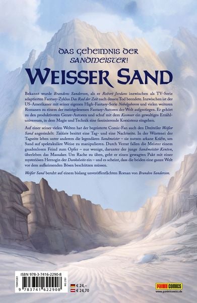 Produktbild: Brandon Sandersons Wei&szlig;er Sand - Eine Graphic Novel aus dem Kosmeer
