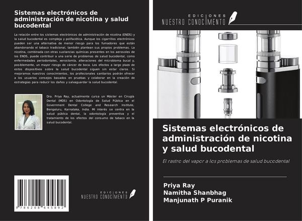 Produktbild: Sistemas electr&oacute;nicos de administraci&oacute;n de nicotina y salud bucodental