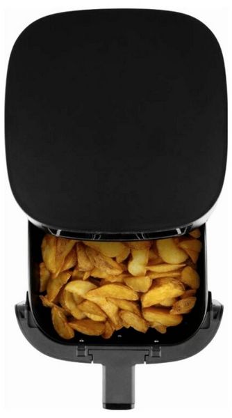 Produktbild: GourmetMaxx GOURMETmaxx Hei&szlig;luft-Fritteuse Digital 4l 1300W schwarz matt Hei&szlig;luft-Fritteuse 4 l 1300 W Schwarz
