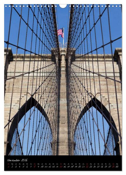 Produktbild: New York City (Wandkalender 2026 DIN A3 hoch), CALVENDO Monatskalender