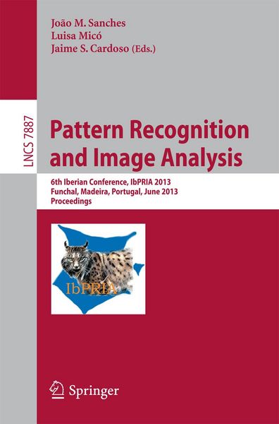 Produktbild: Pattern Recognition and Image Analysis