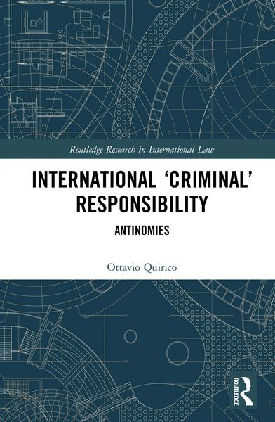 Produktbild: International 'Criminal' Responsibility