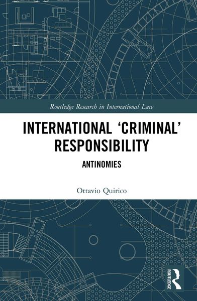 Produktbild: International 'Criminal' Responsibility