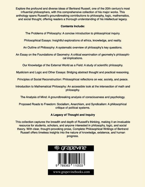 Produktbild: Complete Philosophical Writings of Bertrand Russell