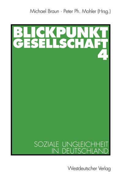 Produktbild: Blickpunkt Gesellschaft 4