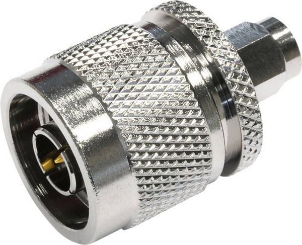Produktbild: Teleg&auml;rtner 100024204 100024204 Koax-Adapter N-Stecker - SMA-Stecker 1St.