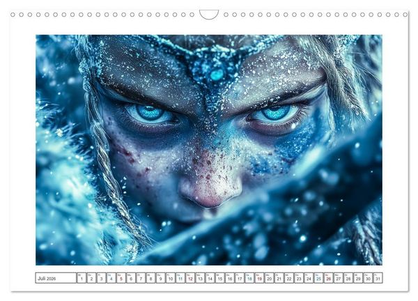 Produktbild: Die G&ouml;tter des Nordens (Wandkalender 2026 DIN A3 quer), CALVENDO Monatskalender