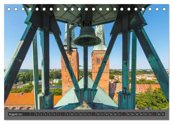 Produktbild: Die Hansestadt L&uuml;beck (Tischkalender 2027 DIN A5 quer), CALVENDO Monatskalender