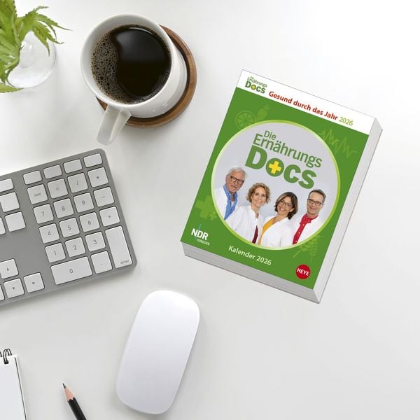 Produktbild: Die Ernährungs-Docs - Gesund durch das Jahr Tagesabreißkalender 2026