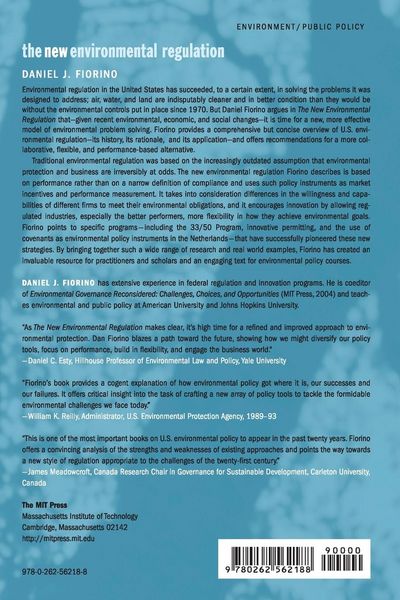 Produktbild: The New Environmental Regulation