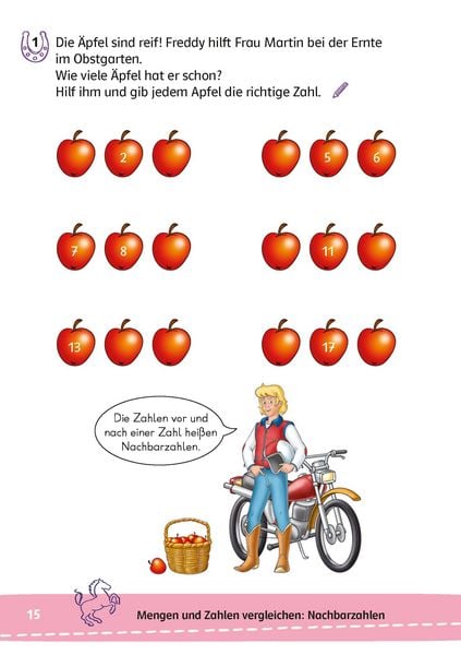 Produktbild: Bibi & Tina: Lernr&auml;tsel Mathe ab 6 Jahren