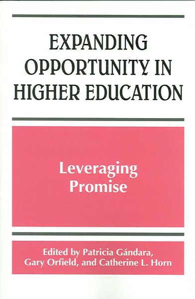 Produktbild: Expanding Opportunity in Higher Education