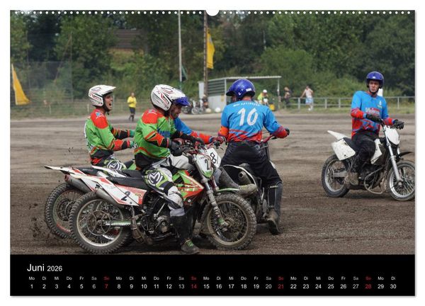 Produktbild: Motorsport: Motoball (hochwertiger Premium Wandkalender 2026 DIN A2 quer), Kunstdruck in Hochglanz