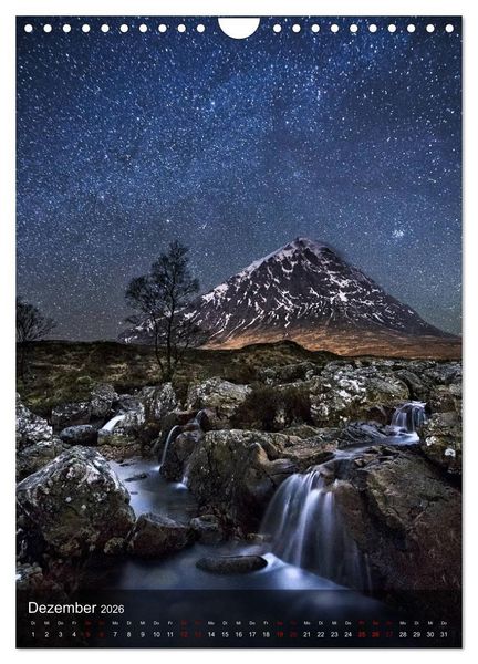 Produktbild: Schottland: Highlands und die Isle of Skye (Wandkalender 2026 DIN A4 hoch), CALVENDO Monatskalender