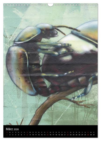 Produktbild: KA- GRAFFITI (Wandkalender 2026 DIN A3 hoch), CALVENDO Monatskalender