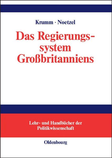Produktbild: Das Regierungssystem Gro&szlig;britanniens