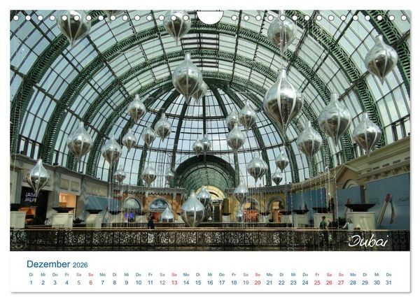 Produktbild: Vereinigte Arabische Emirate (Wandkalender 2026 DIN A4 quer), CALVENDO Monatskalender