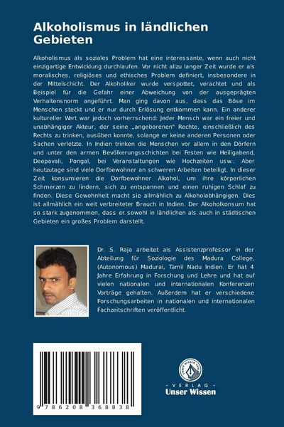 Produktbild: Alkoholismus in l&auml;ndlichen Gebieten